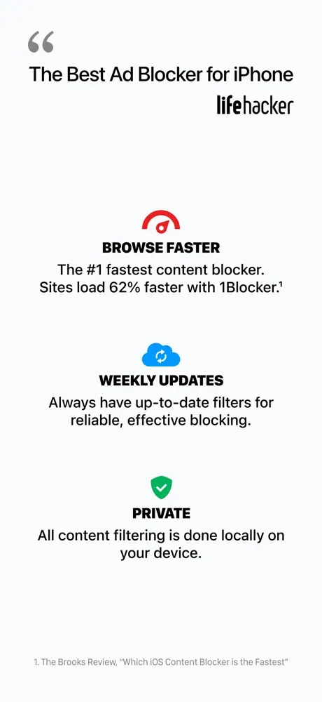 1Blocker screenshot 7
