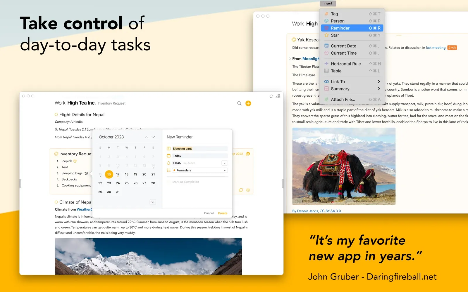 Agenda screenshot 4