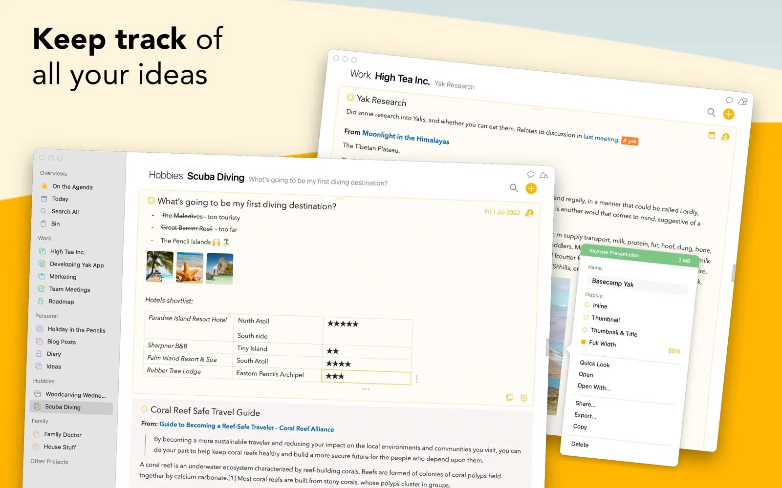 Agenda screenshot 5
