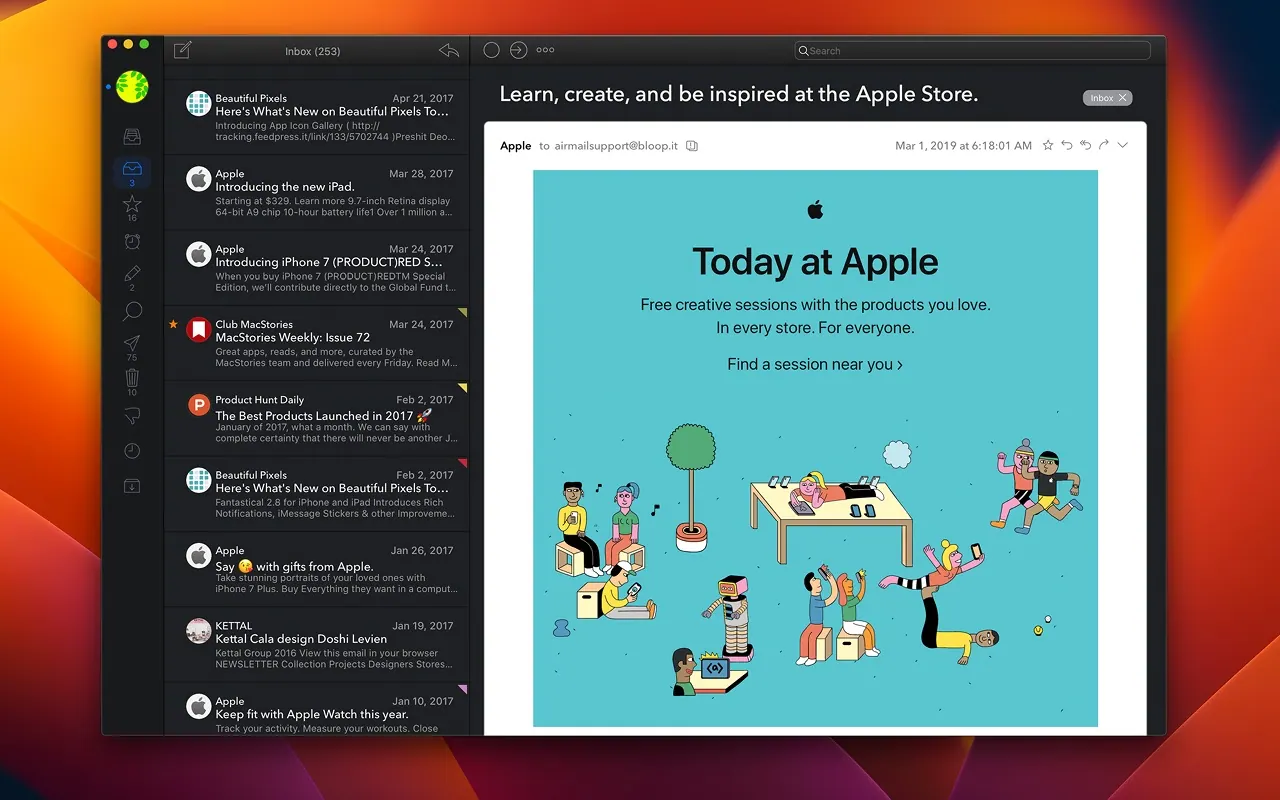 Airmail screenshot 4