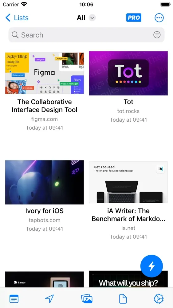 Anybox screenshot 3