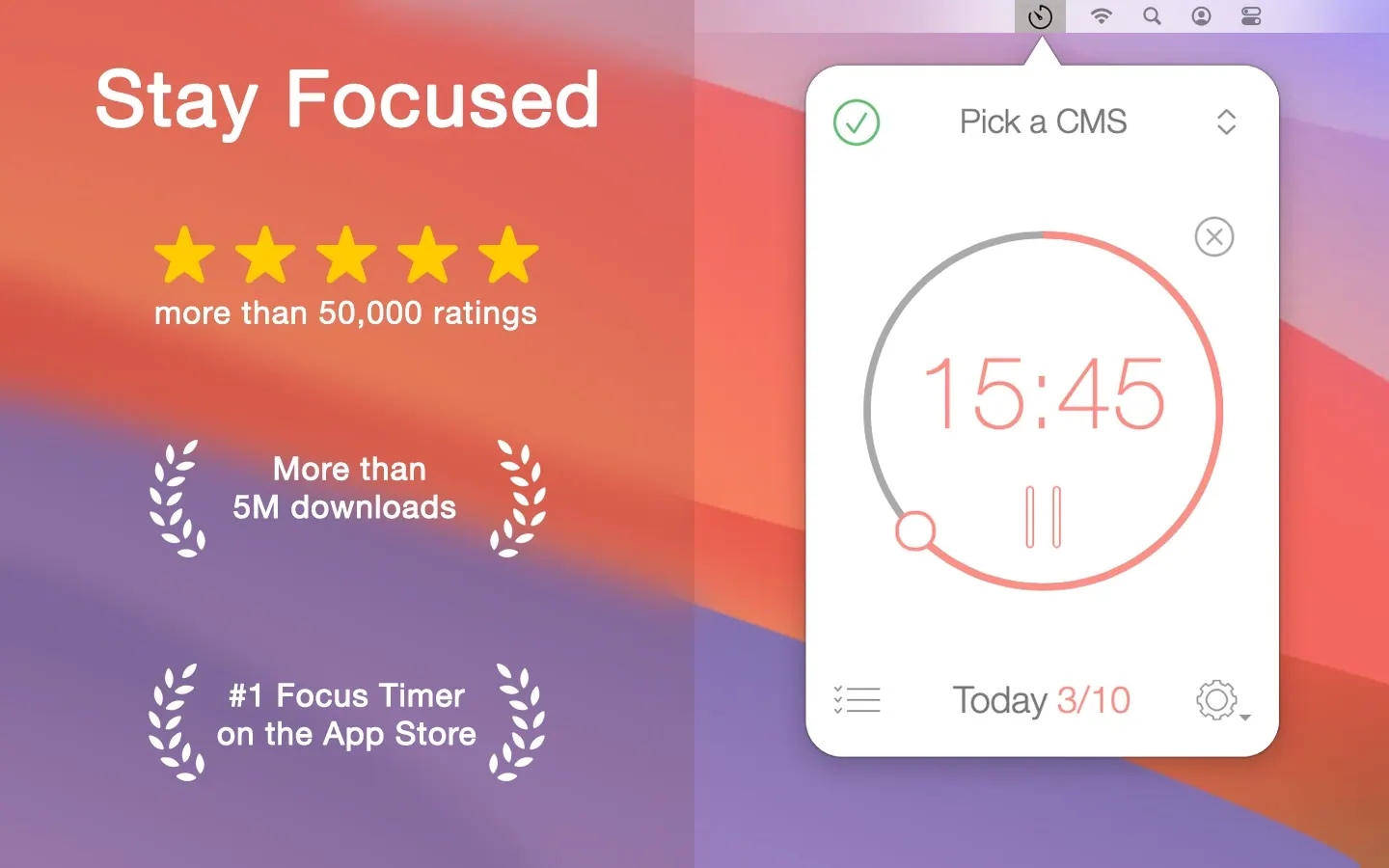 Be Focused screenshot 1