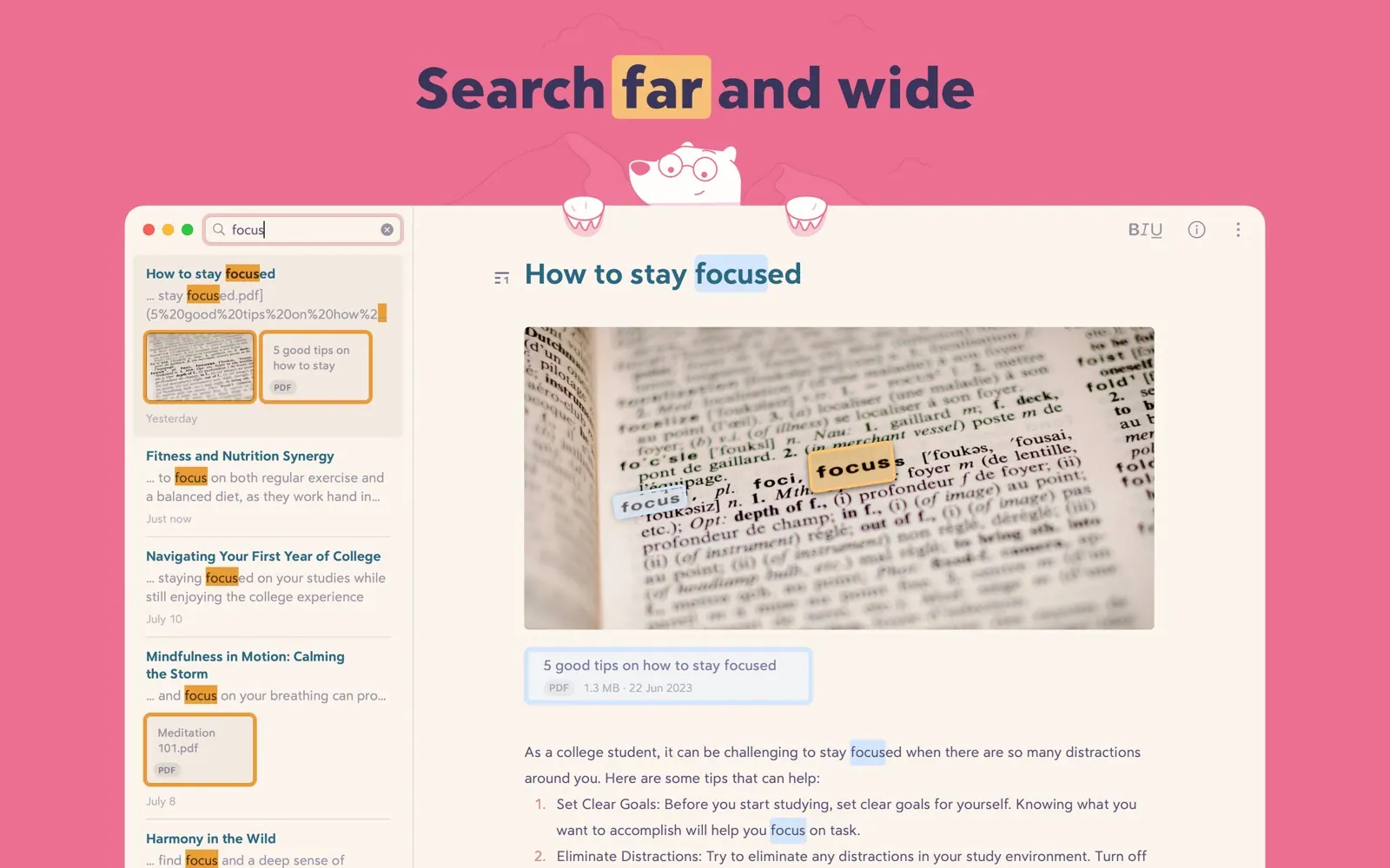 Bear screenshot 6