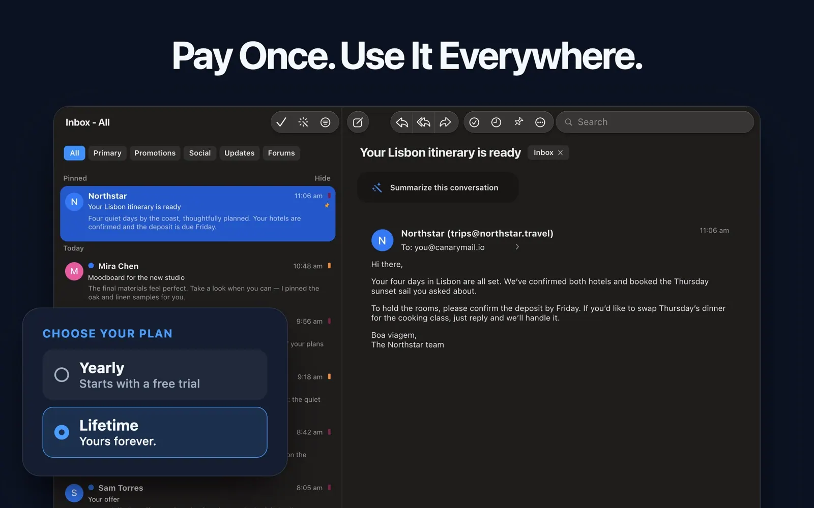 Canary Mail screenshot 3