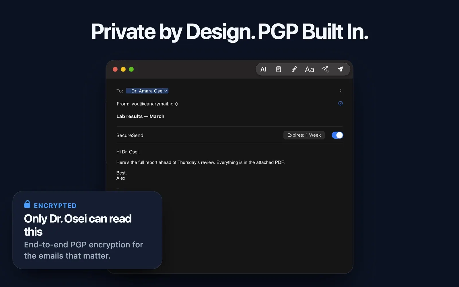 Canary Mail screenshot 5