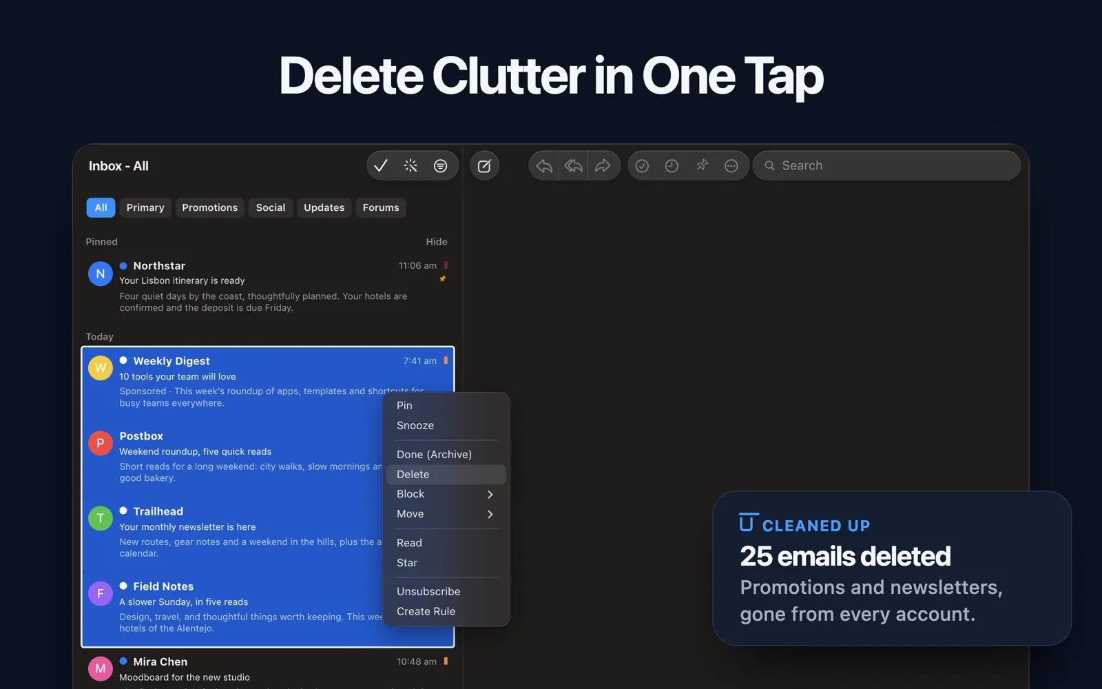 Canary Mail screenshot 7