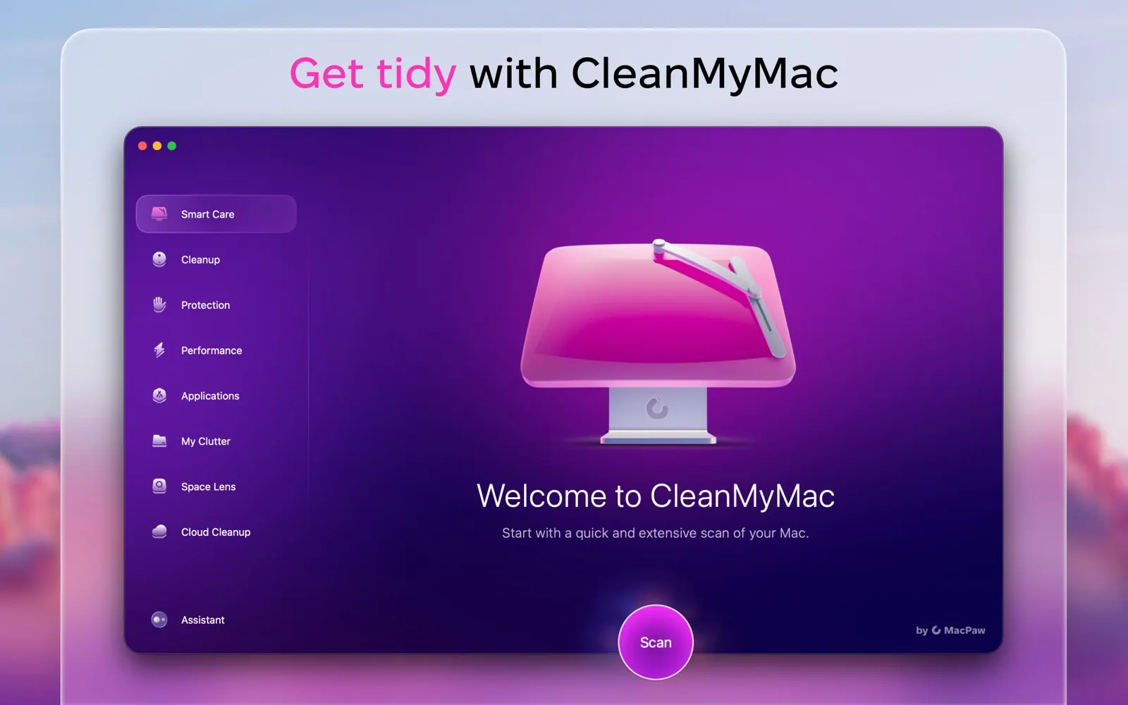 Screenshot of CleanMyMac