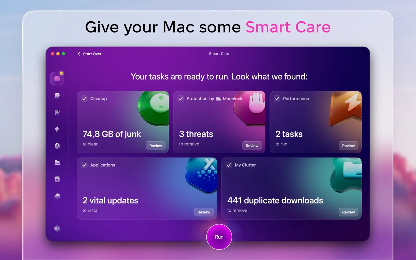 CleanMyMac screenshot 2