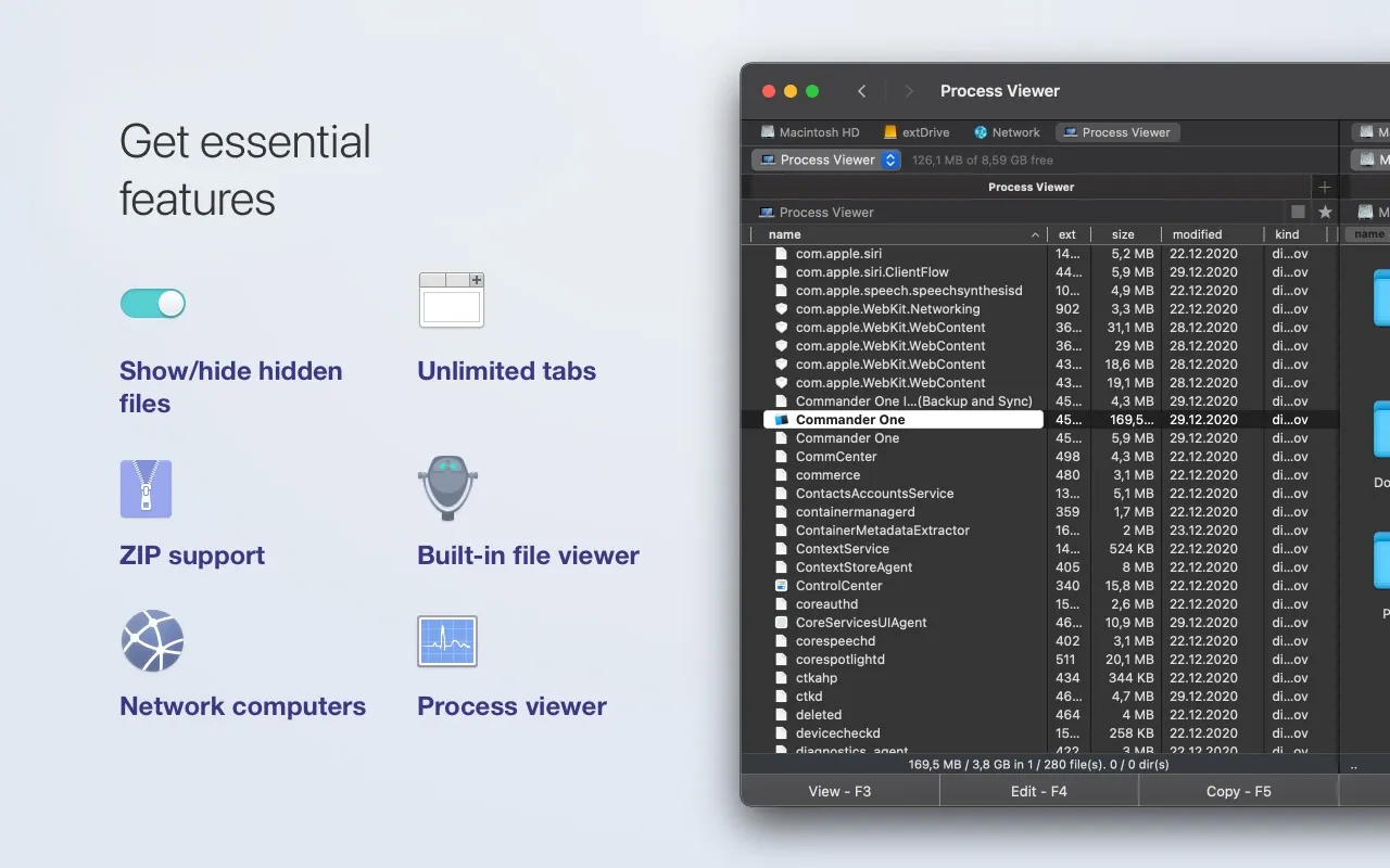 Commander One screenshot 2