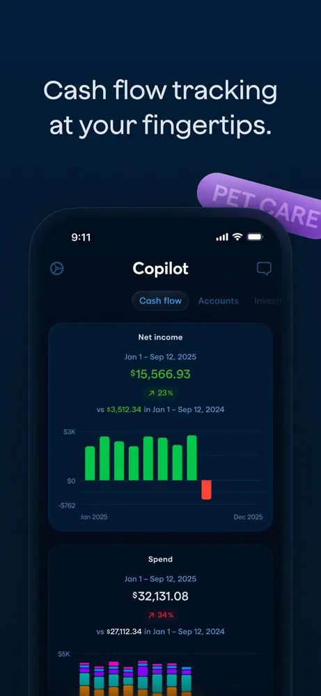 Copilot Money screenshot 2