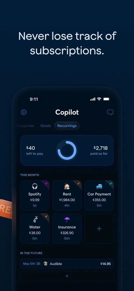 Copilot Money screenshot 5
