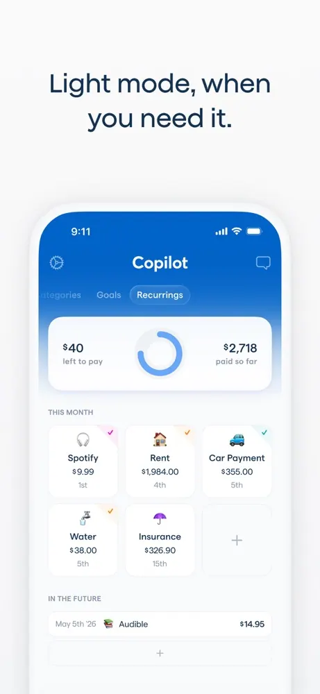 Copilot Money screenshot 8