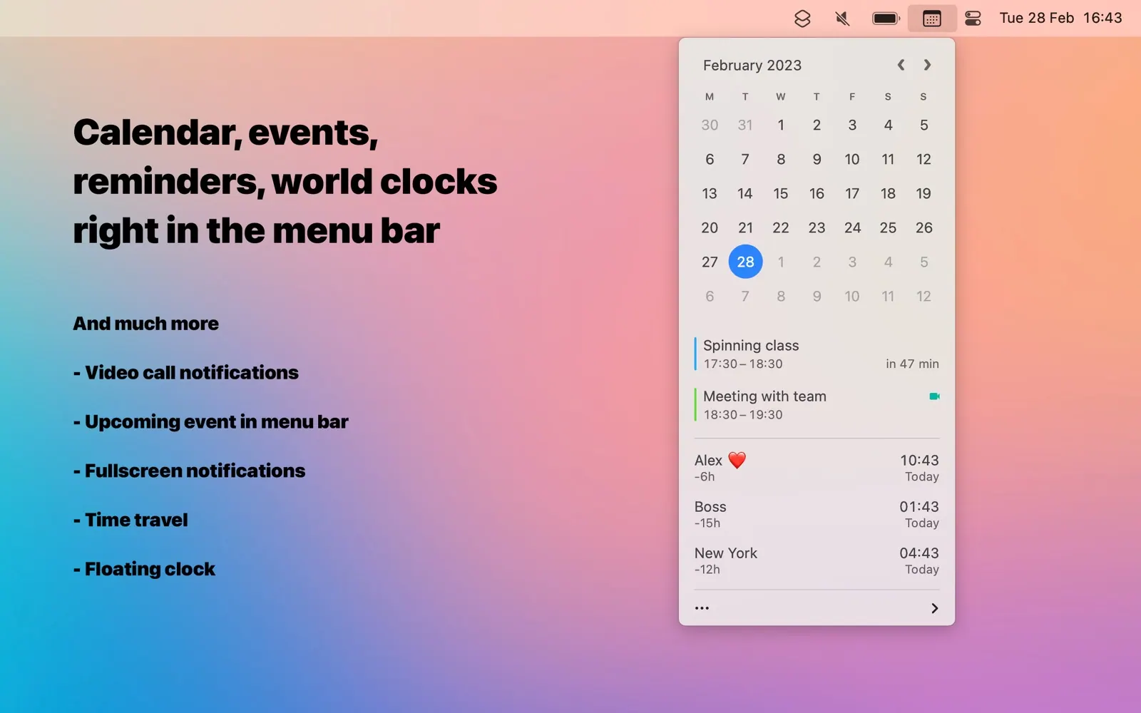 Screenshot of Dato
