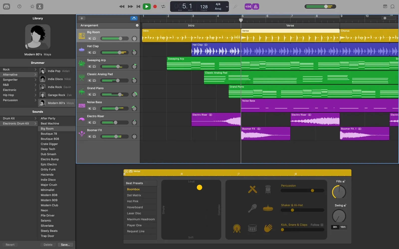 GarageBand screenshot 1