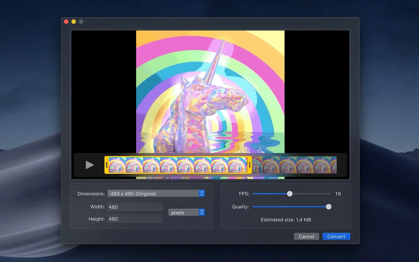 Gifski screenshot 2