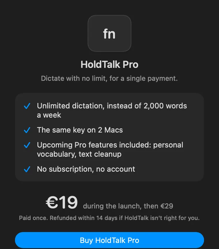 HoldTalk screenshot 3