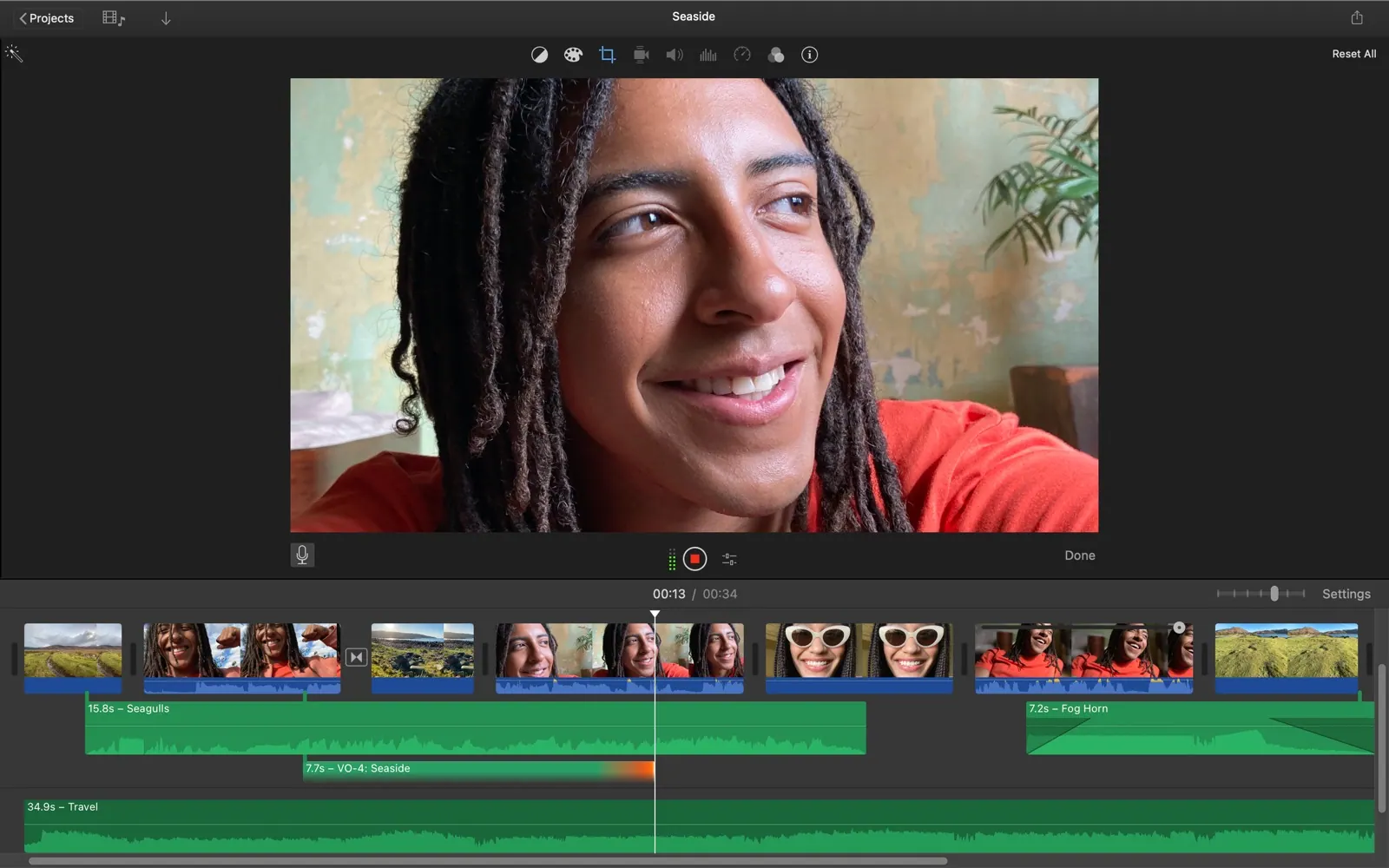 iMovie screenshot 3