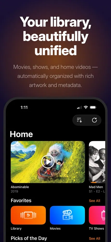 Infuse screenshot 1