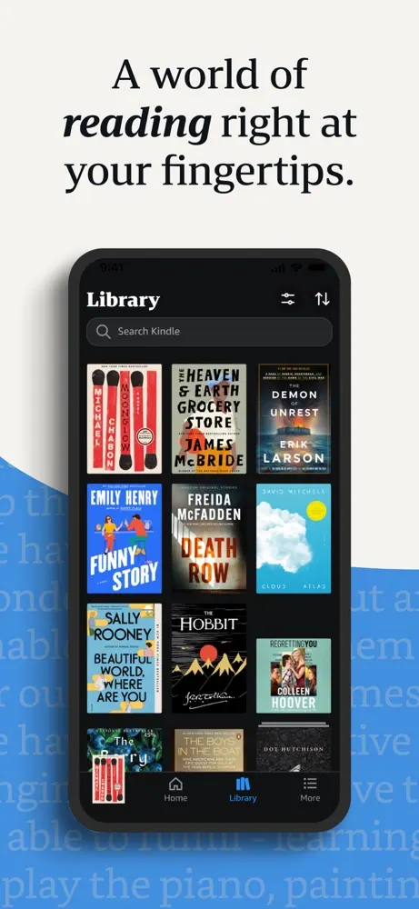 Amazon Kindle screenshot 1