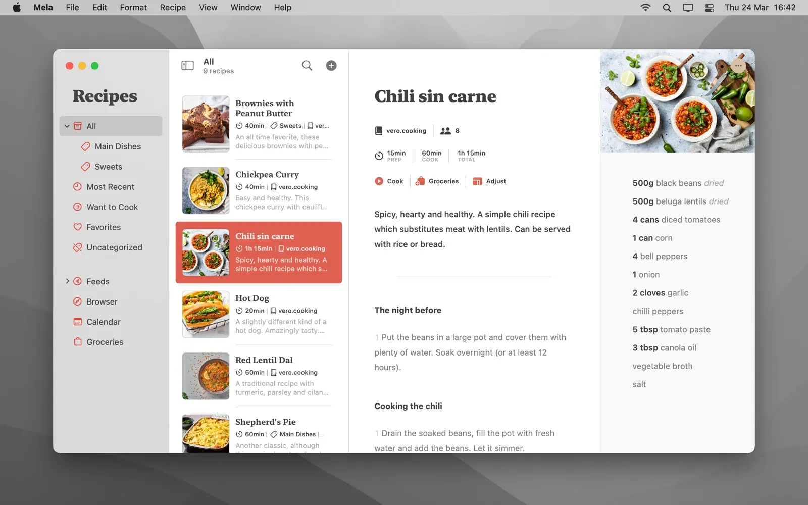 Mela screenshot 1