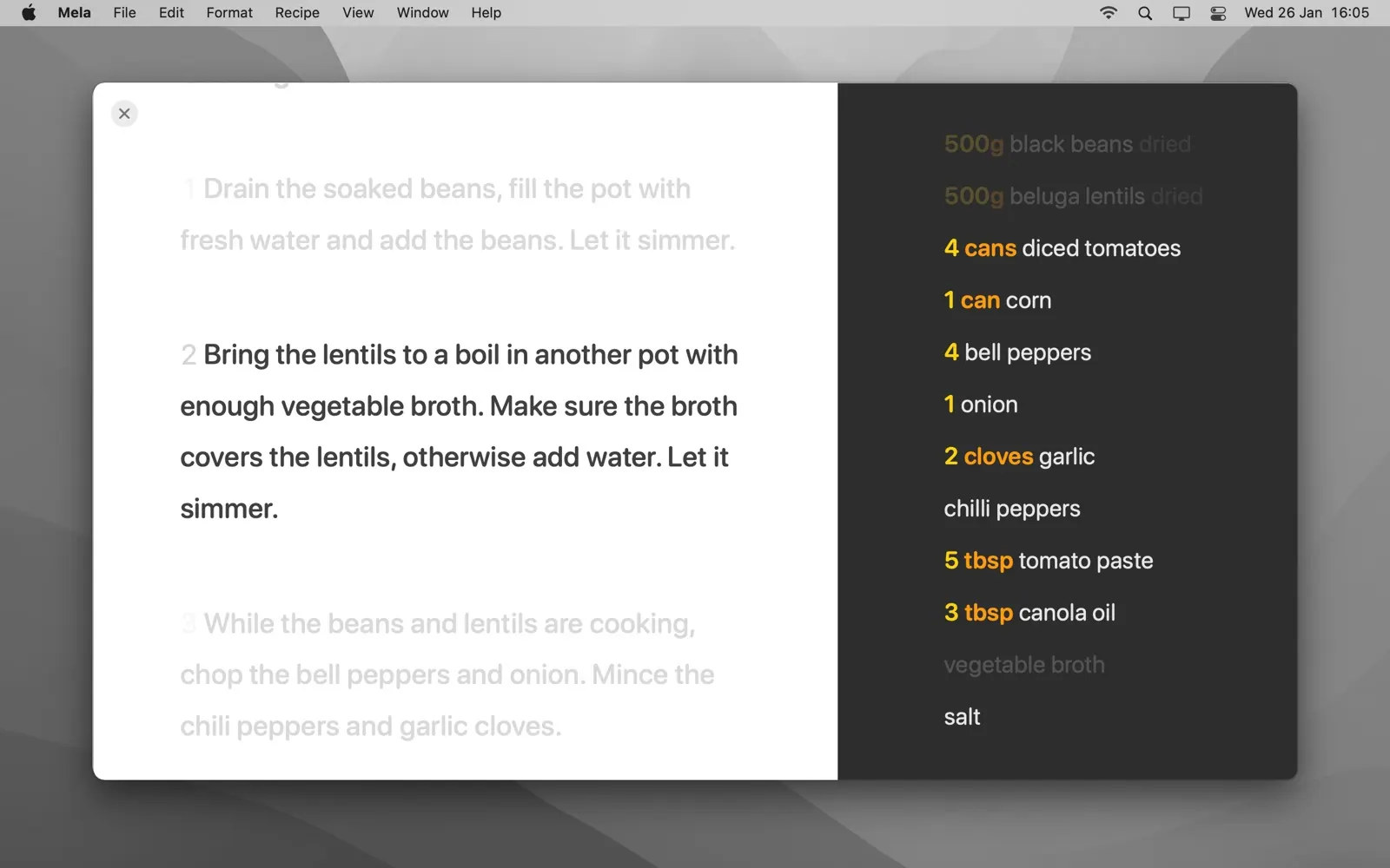 Mela screenshot 2
