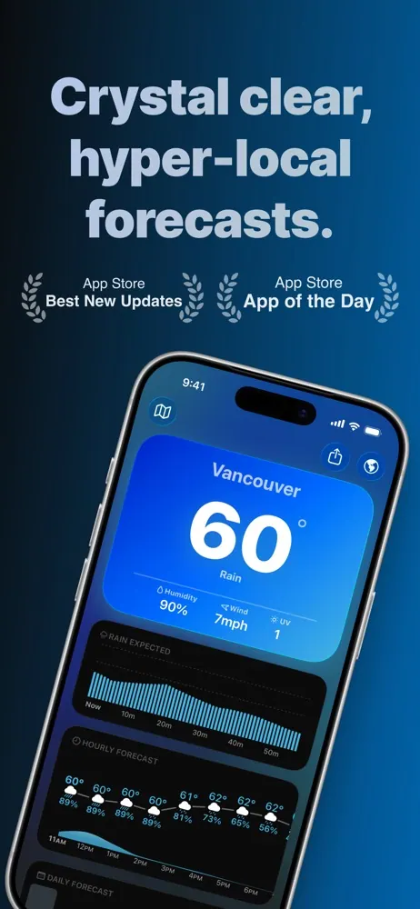 Mercury Weather screenshot 1