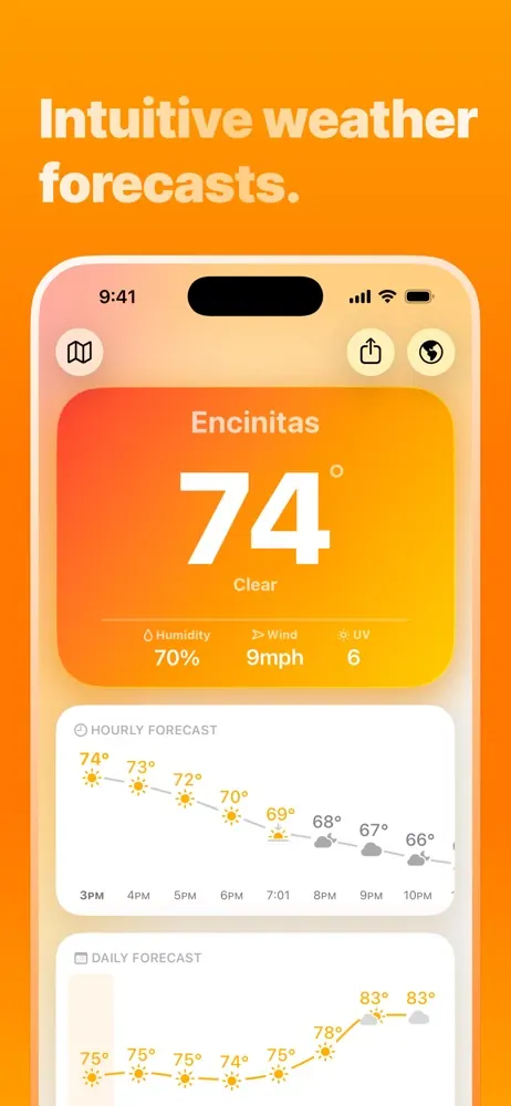 Mercury Weather screenshot 2
