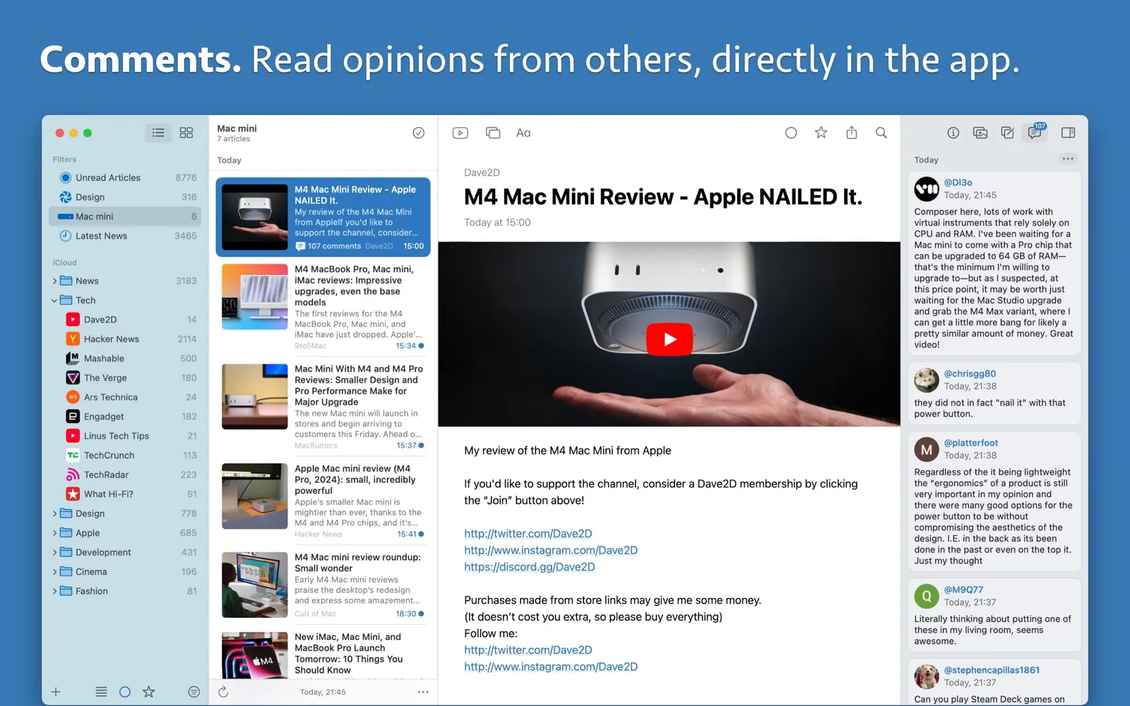 News Explorer screenshot 2