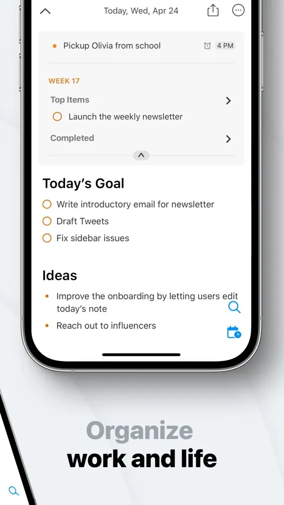 NotePlan screenshot 2