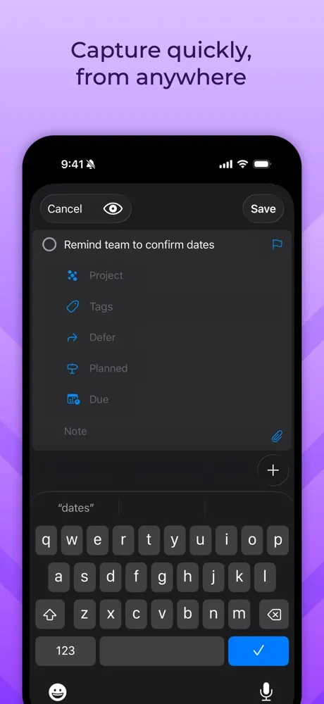 OmniFocus 4 screenshot 2