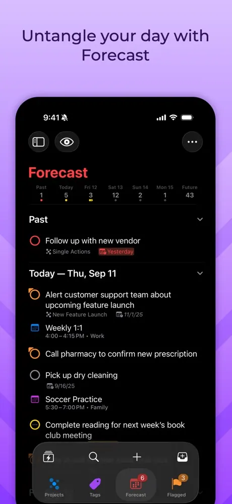 OmniFocus 4 screenshot 4