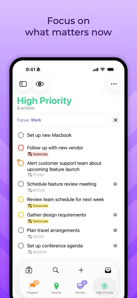 OmniFocus 4 screenshot 6