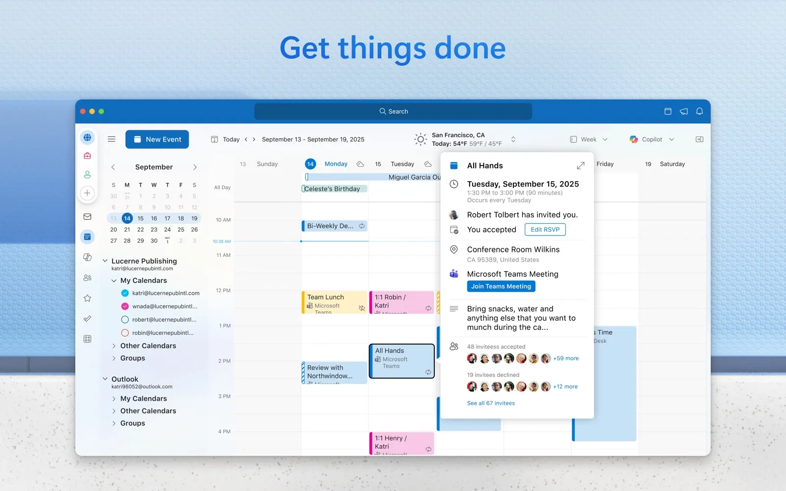 Microsoft Outlook screenshot 5