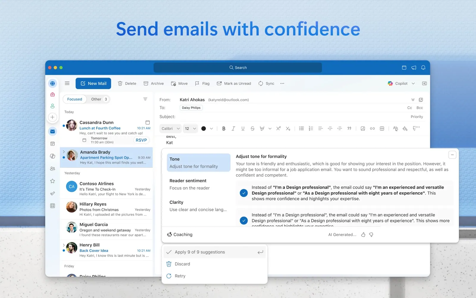 Microsoft Outlook screenshot 6