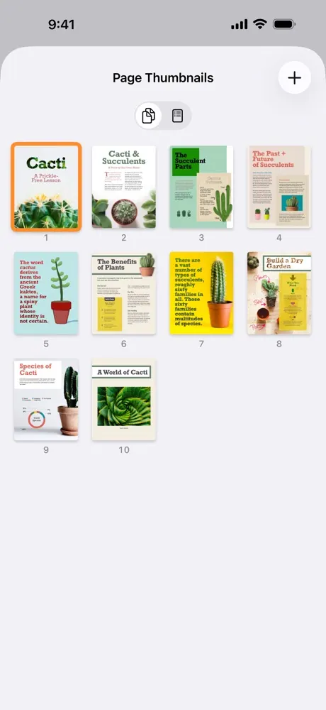 Pages screenshot 6