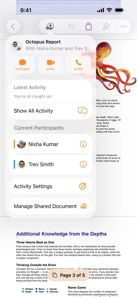 Pages screenshot 7