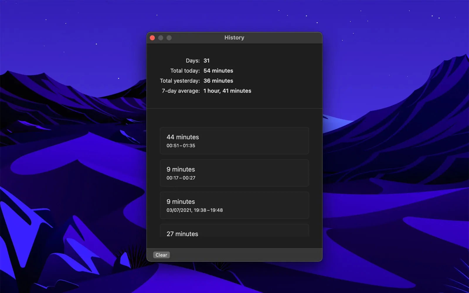Pandan screenshot 2