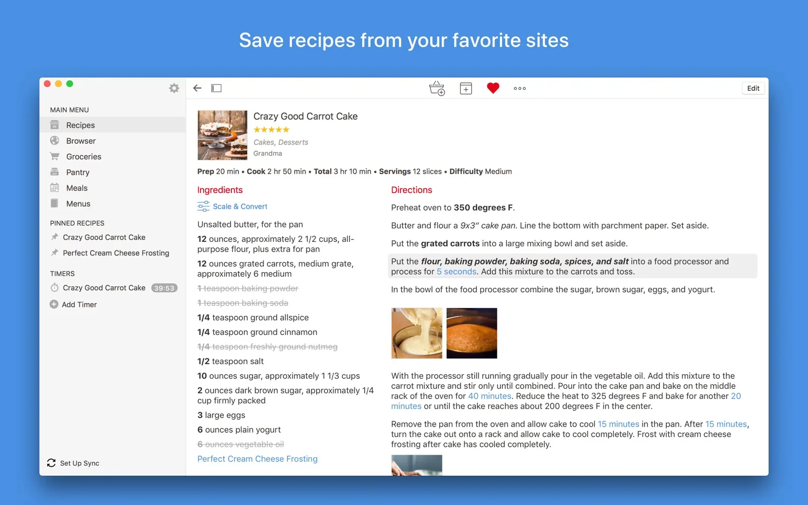 Paprika Recipe Manager 3 screenshot 2