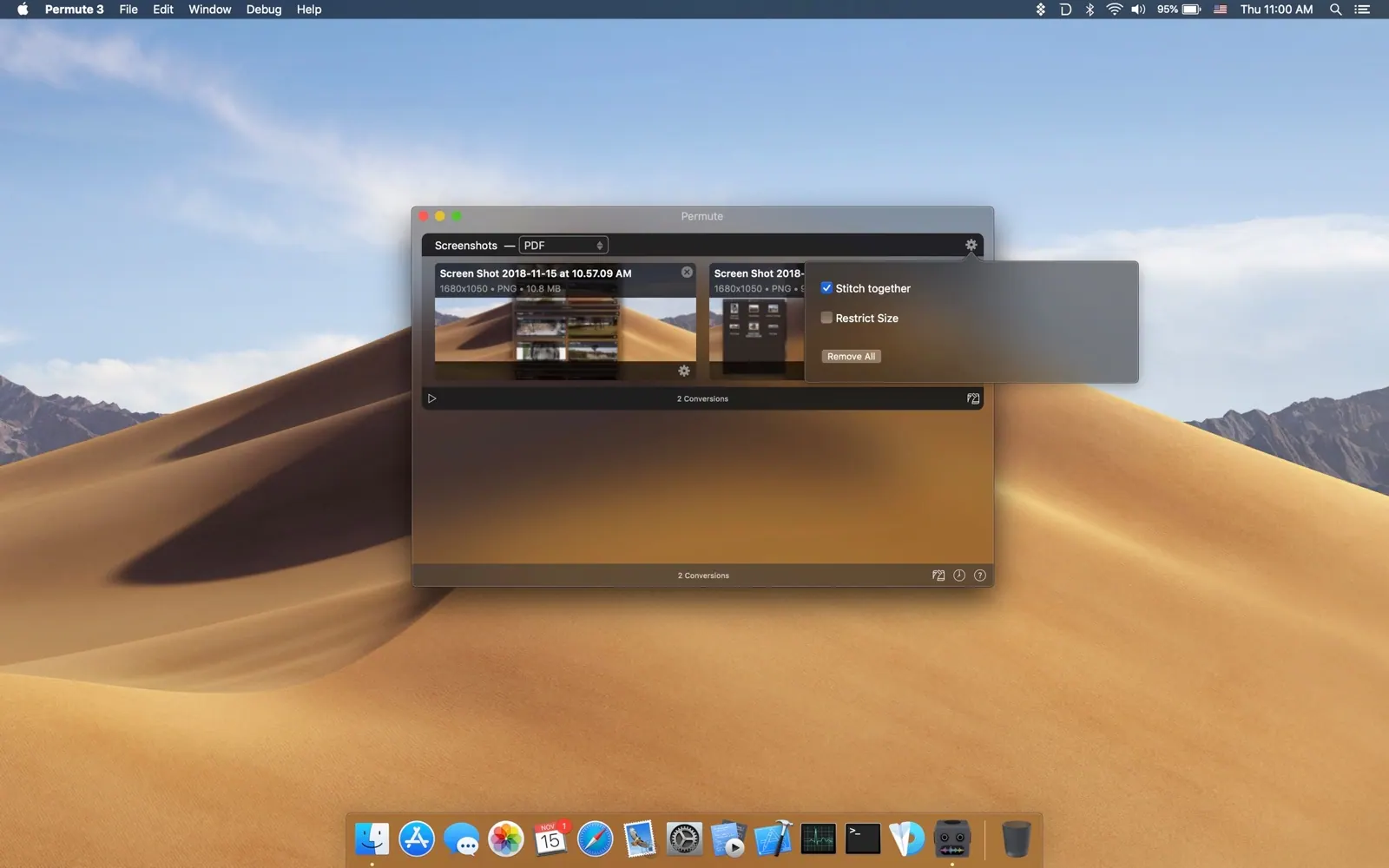 Permute 3 screenshot 2
