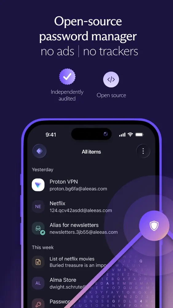 Proton Pass screenshot 1