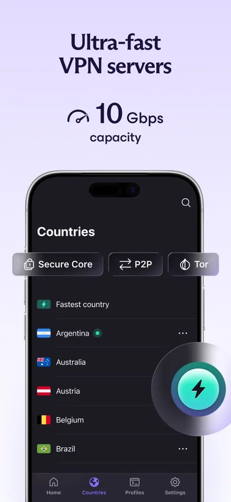 Proton VPN screenshot 3