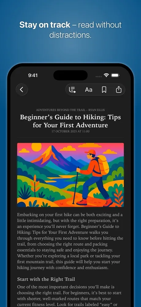 ReadKit screenshot 2