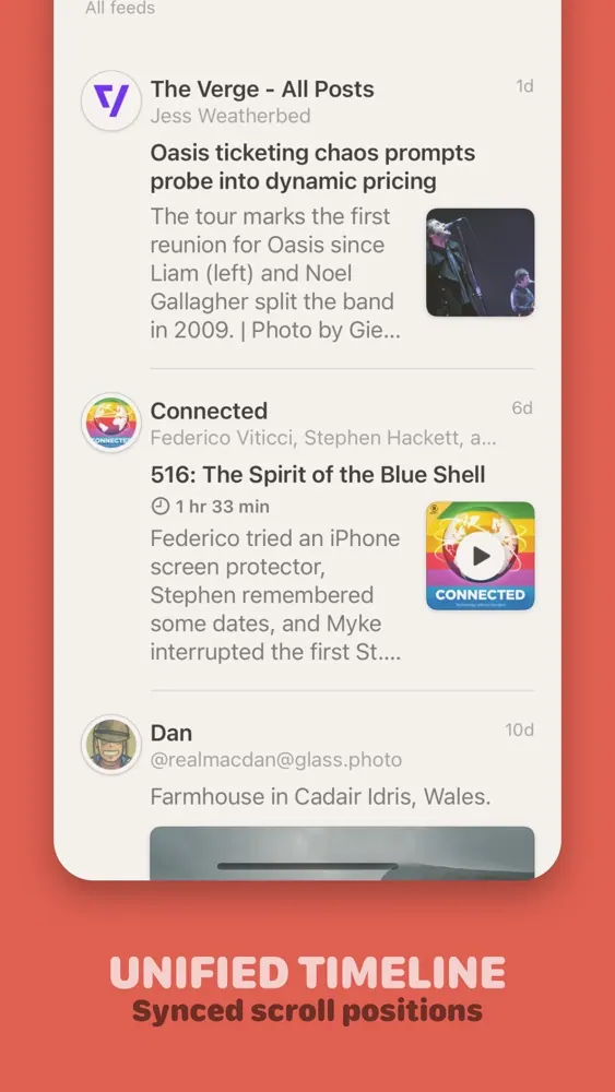 Reeder screenshot 2