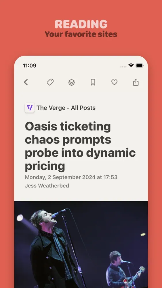 Reeder screenshot 3