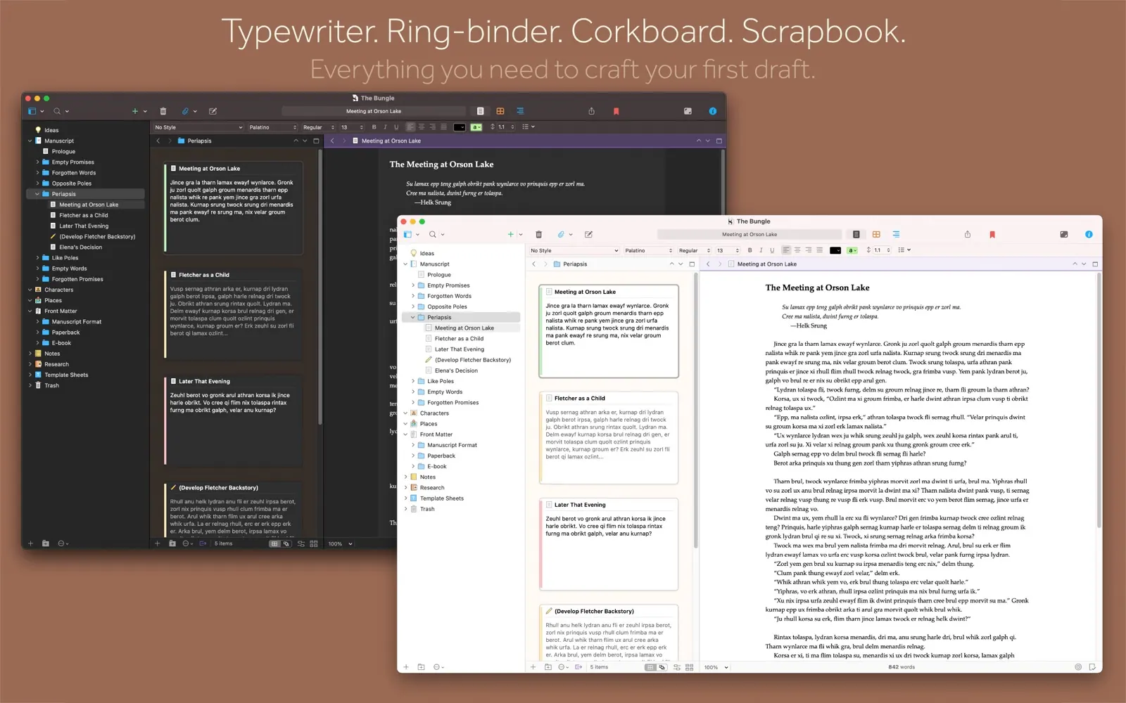 Scrivener 3 screenshot 1