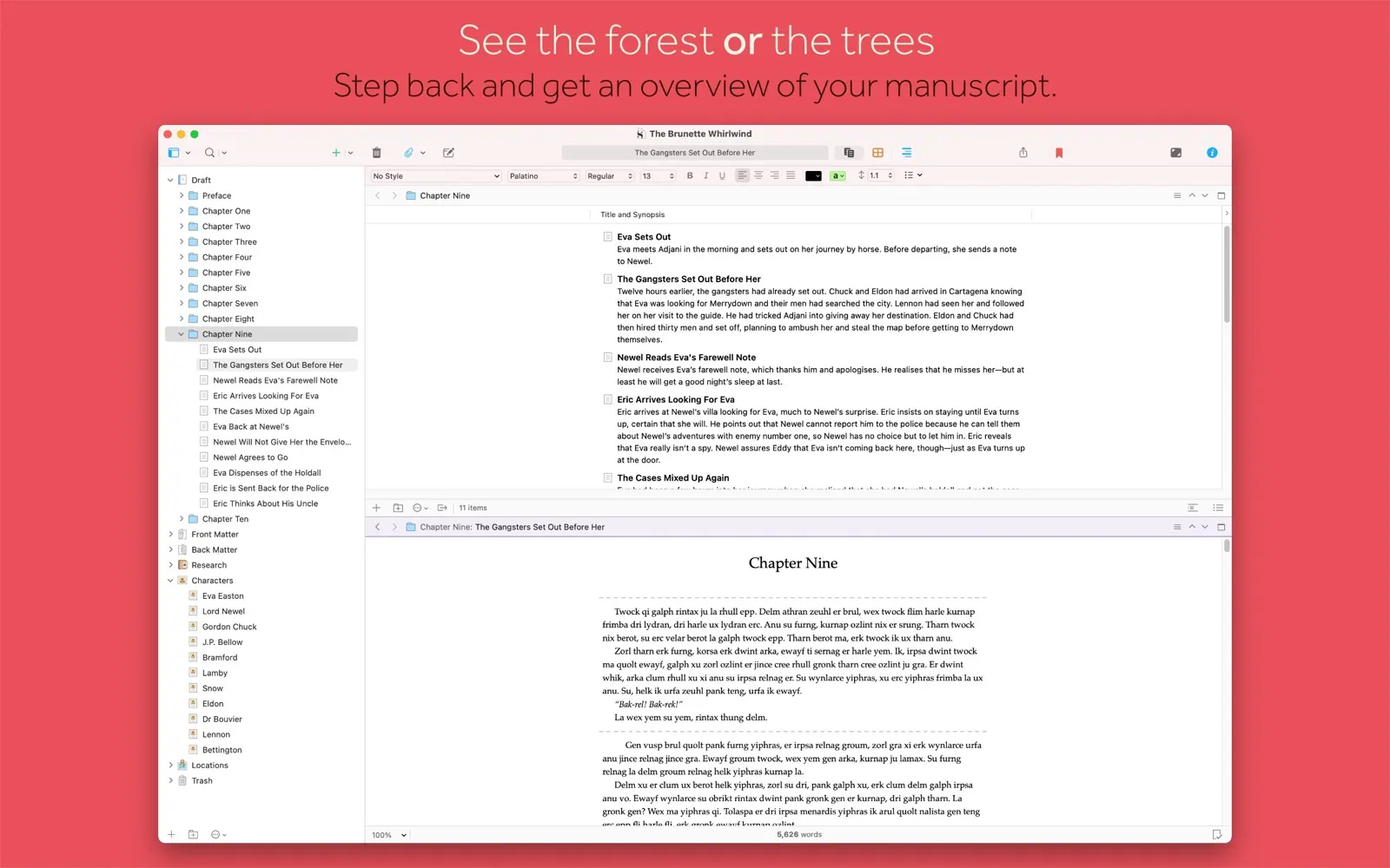 Scrivener 3 screenshot 4