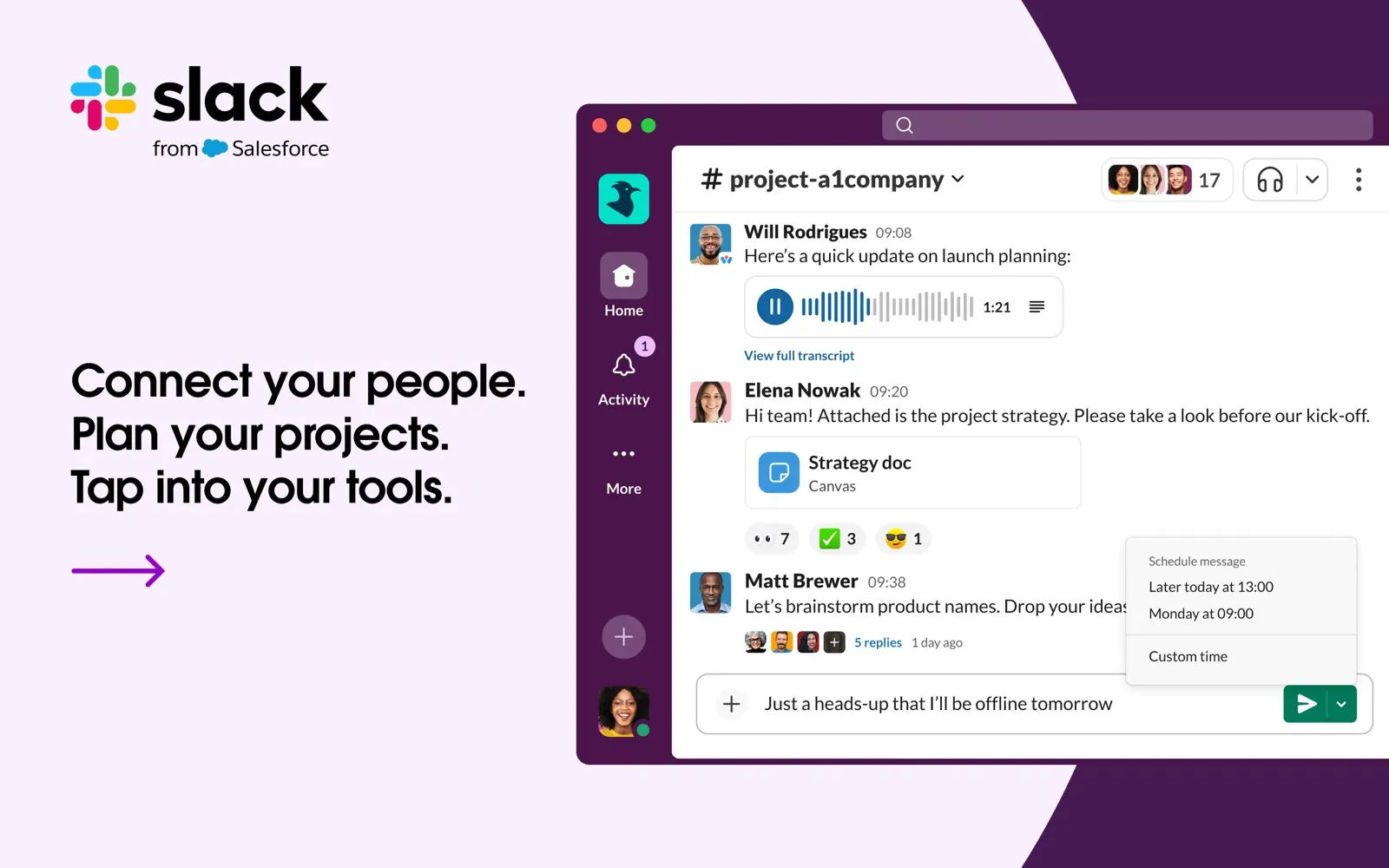 Slack screenshot 1