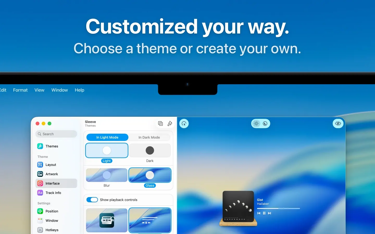 Sleeve screenshot 2
