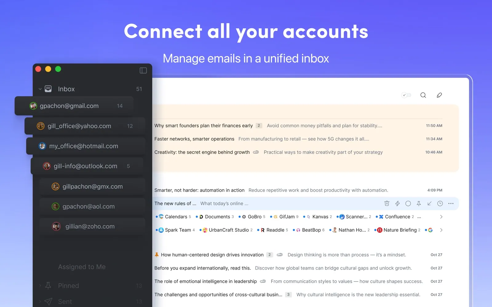 Spark Mail screenshot 2