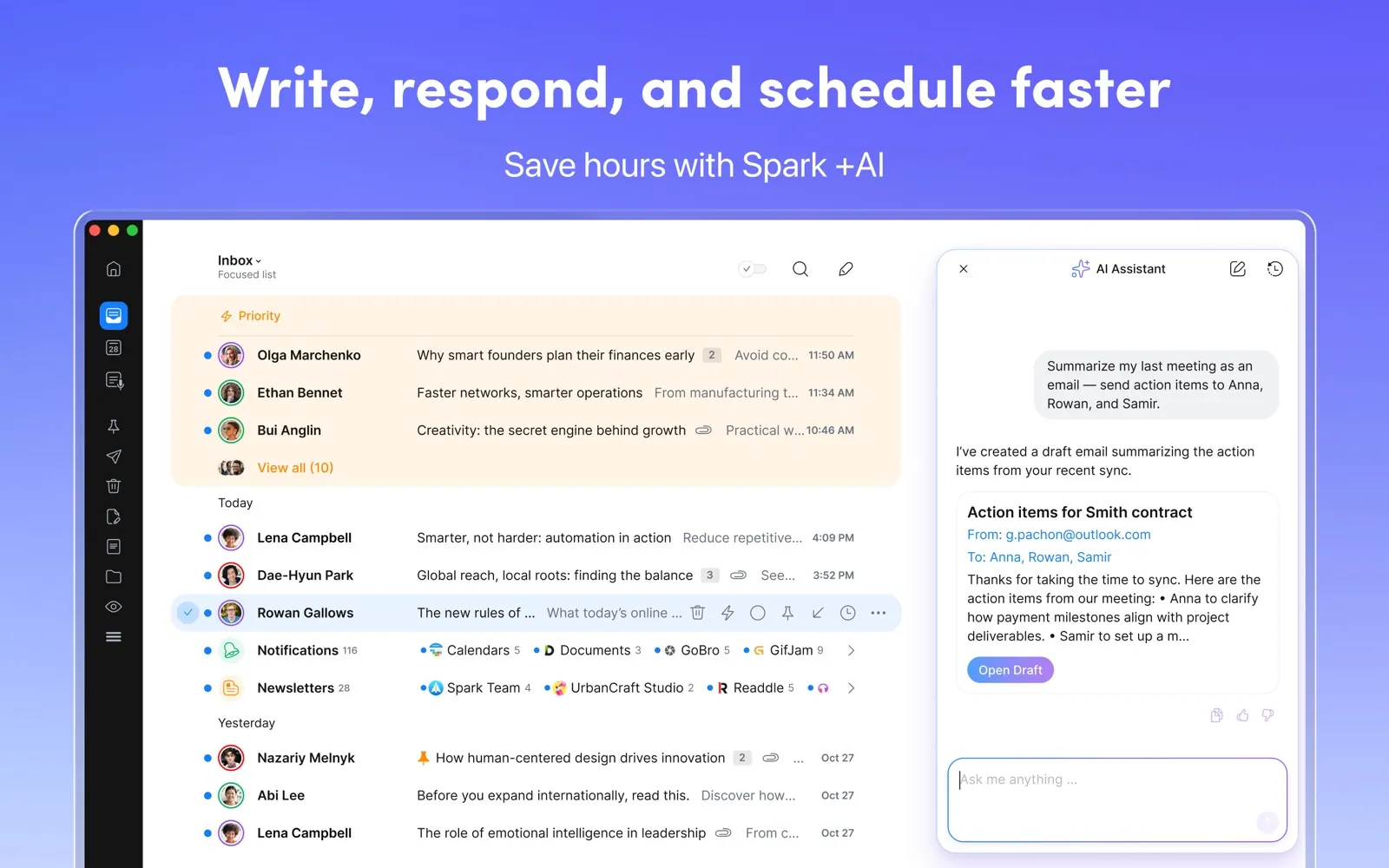 Spark Mail screenshot 3